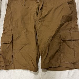 Men Cargo shorts beige kaki